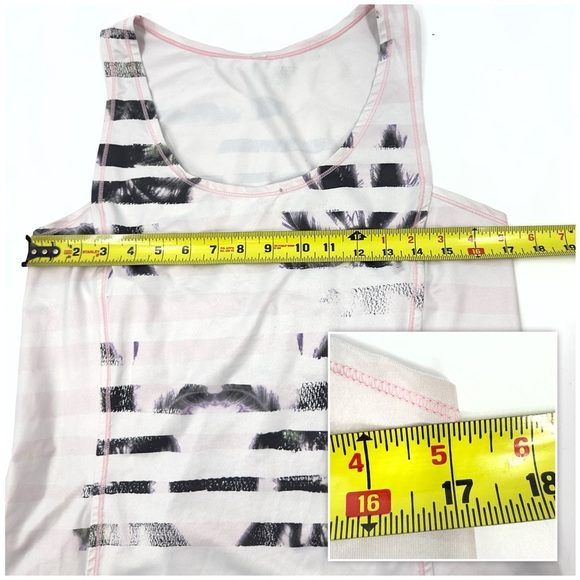 Lululemon SET Run Speed Shorts Sweaty Or Not Tank Size 10 Sunset Blush Quartz - Picture 14 of 16